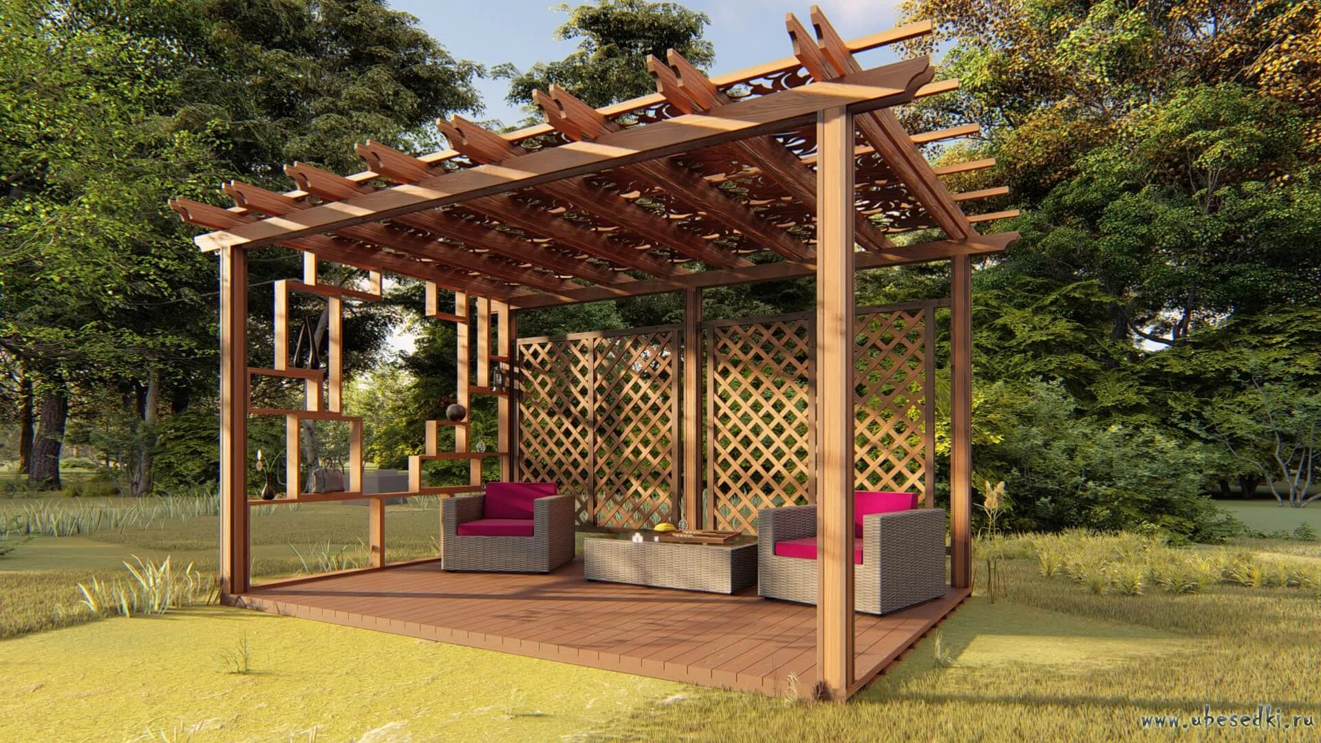 Wooden pergola collection Dublin